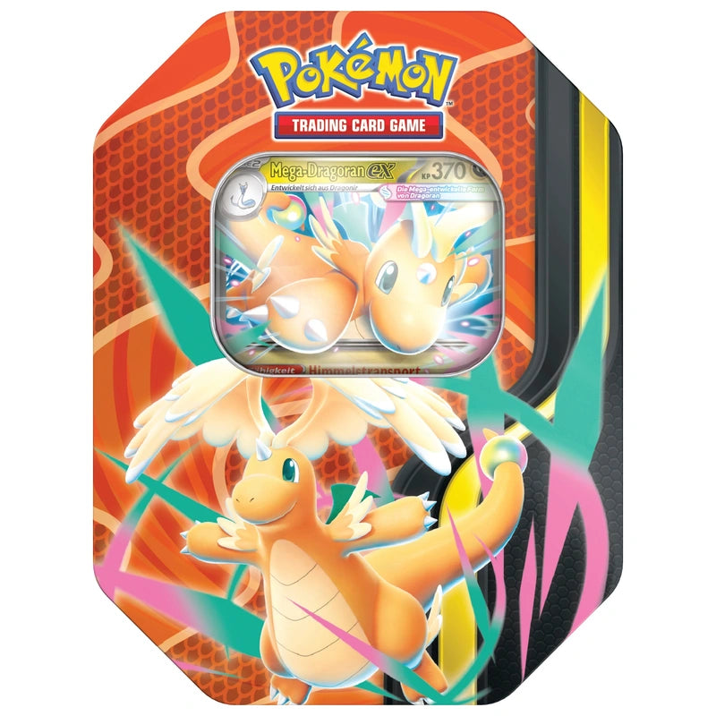 Pokémon TCG: Tin-Box Mega-Kräfte – Mega-Dragoran-ex – Deutsch