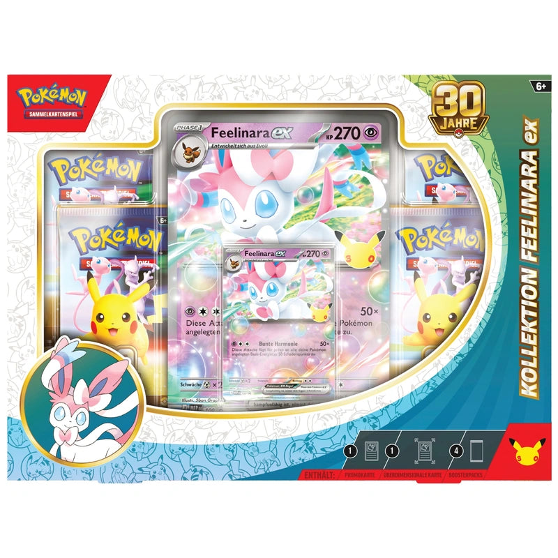 Pokémon TCG: 30 Jahre Kollektion Feelinara-ex – Deutsch