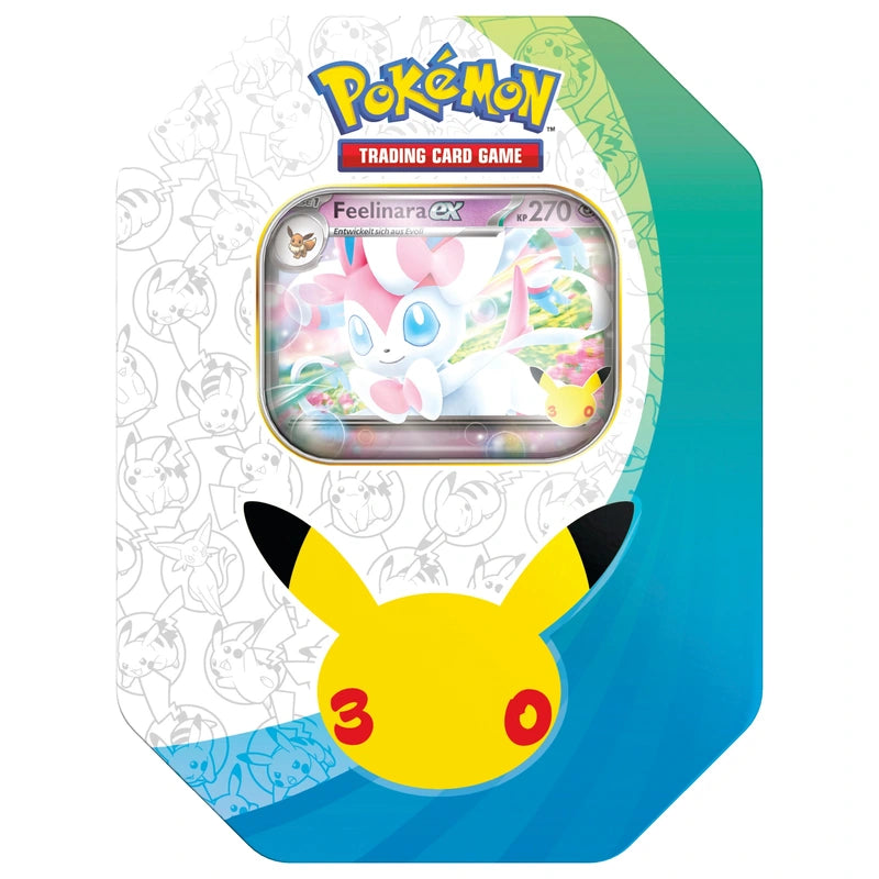 Pokémon TCG: Tin-Box 30 Jahre – Feelinara-ex – Deutsch